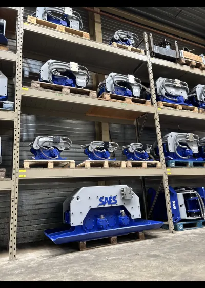 Trilblok HST voor graafmachines