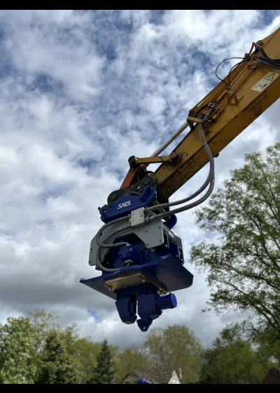 Trilblok HST voor graafmachines